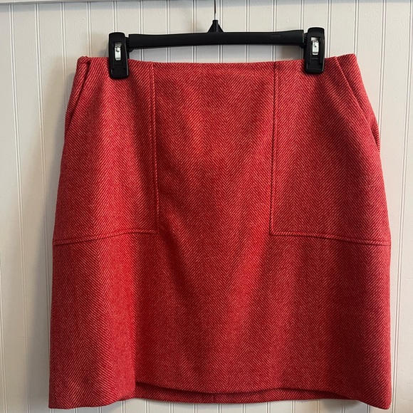 NWT Boden Atkins Tweed Mini in Orange Herringbone - Picture 4 of 6